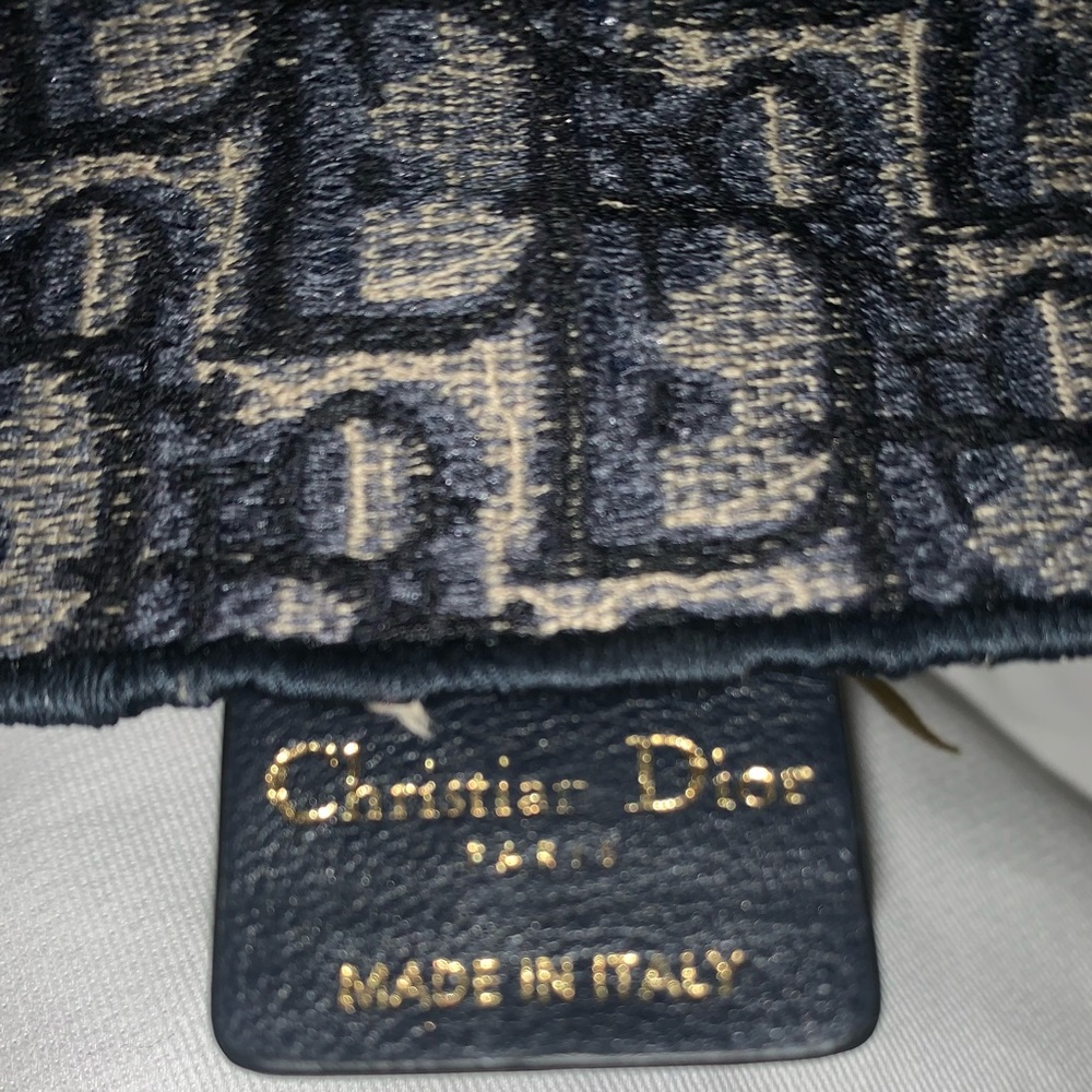 Dior blue saddle canvas  belt bag - Picture 9 of 9